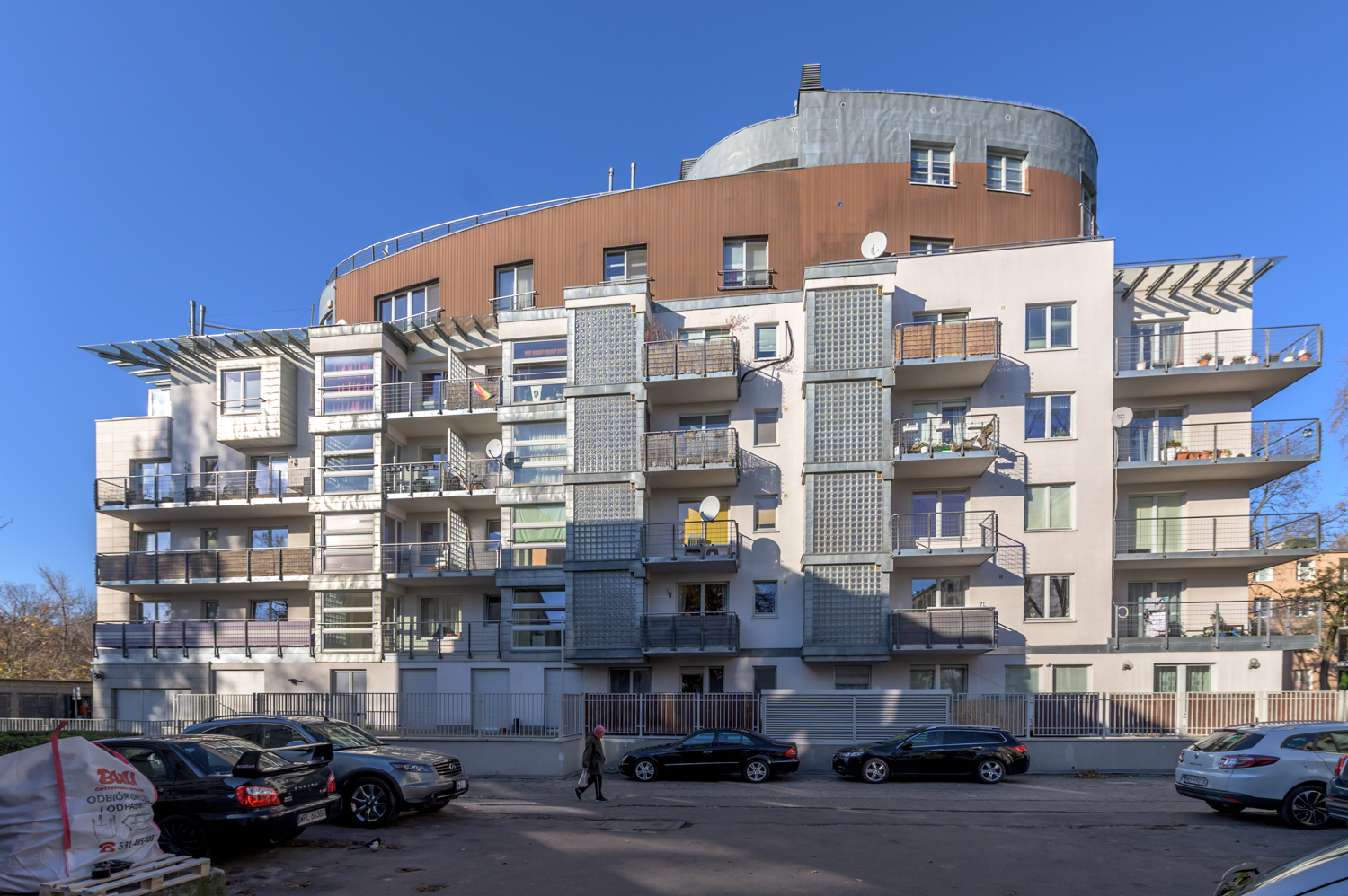 Zdjęcie architektury budynku Budynek mieszkalny